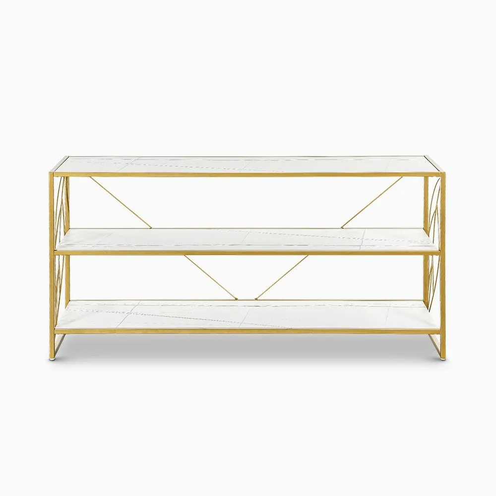 Modern 3-tier Console Table, 60