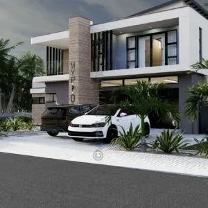 4 Bedroom House Plan MYP 002.3D