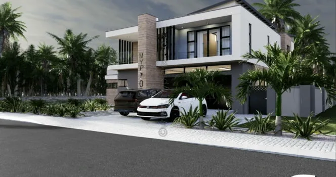 4 Bedroom House Plan MYP 002.3D