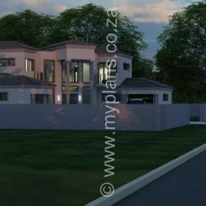 5 Bedroom House Plan BLA 040.1D