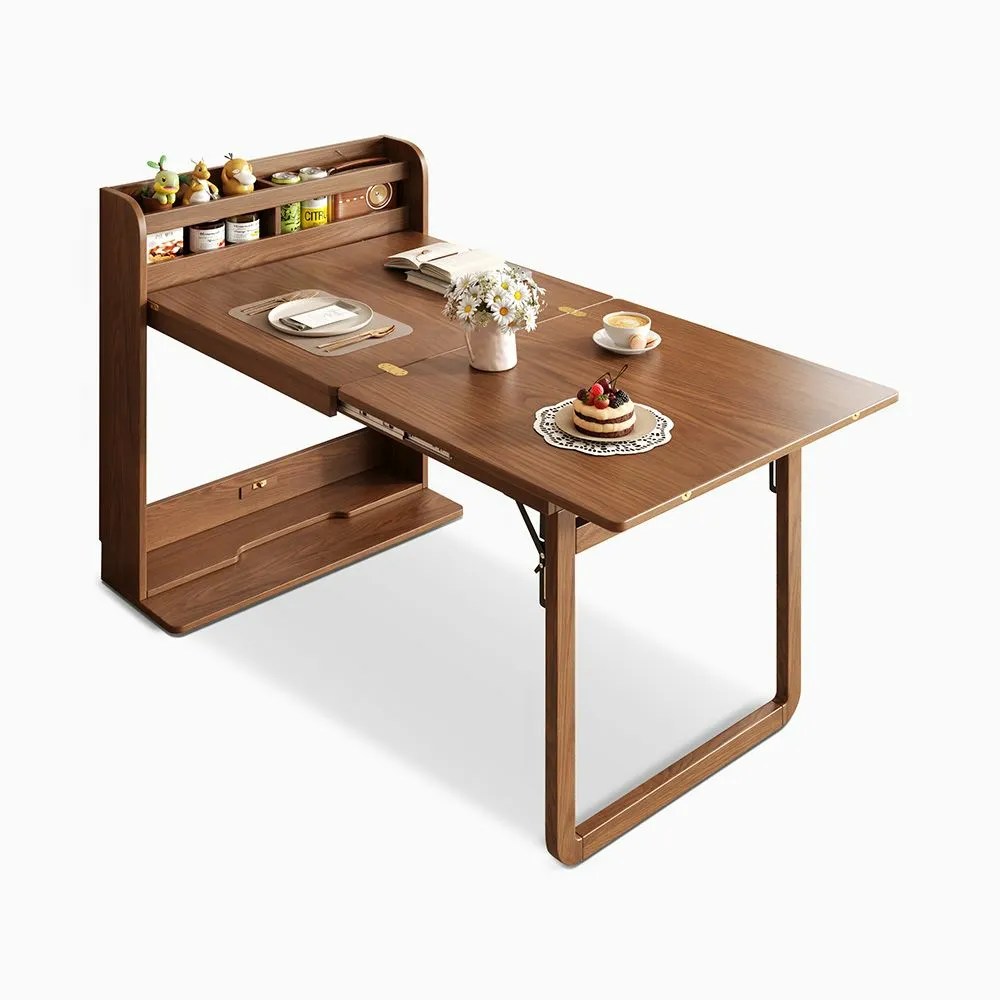 Modern Foldable Dining Table, 64.1