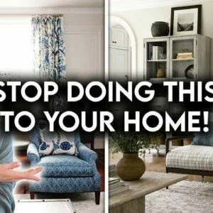 Watch - 10 COMMON INTERIOR DESIGN MISTAKES + HOW TO FIX THEM