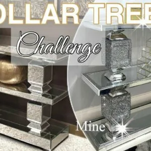 Watch - DOLLAR TREE Dining Wall Show Room TABLE! DIY TABLE that Looks Like the Real Deal!
