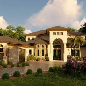 blueprints-for-mediterranean-two-story-house