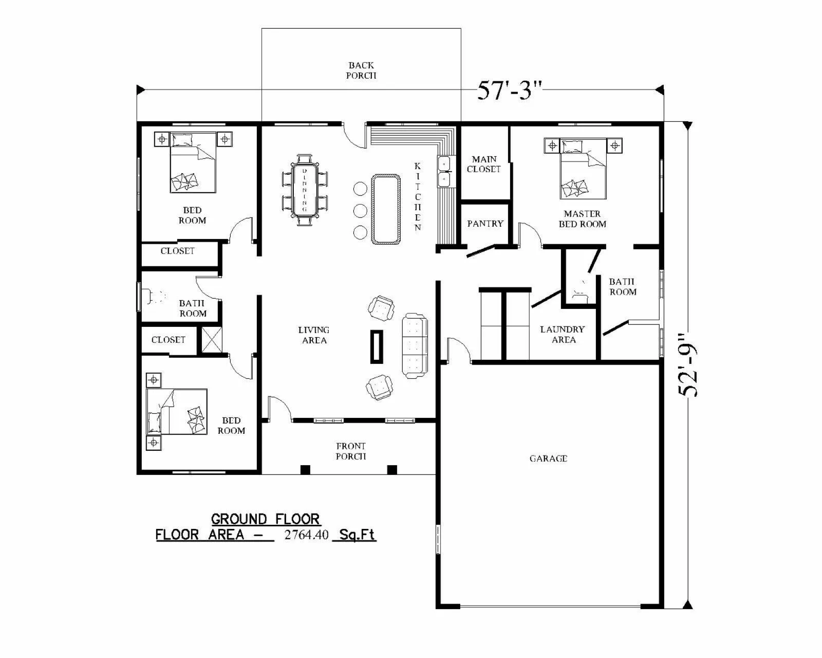 Custom Country House Cabin Plans Bundle