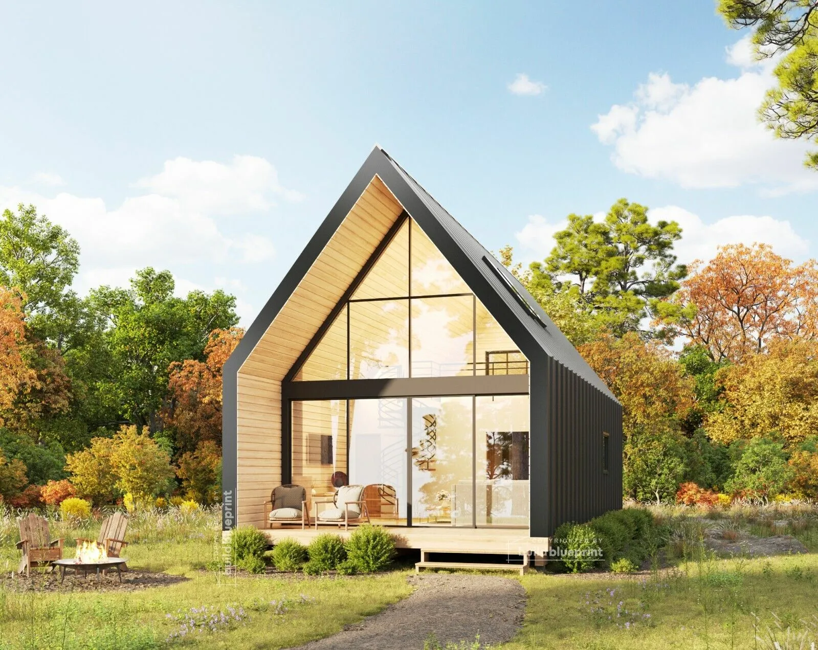 Modern Nordic House Architectural Plans PDF