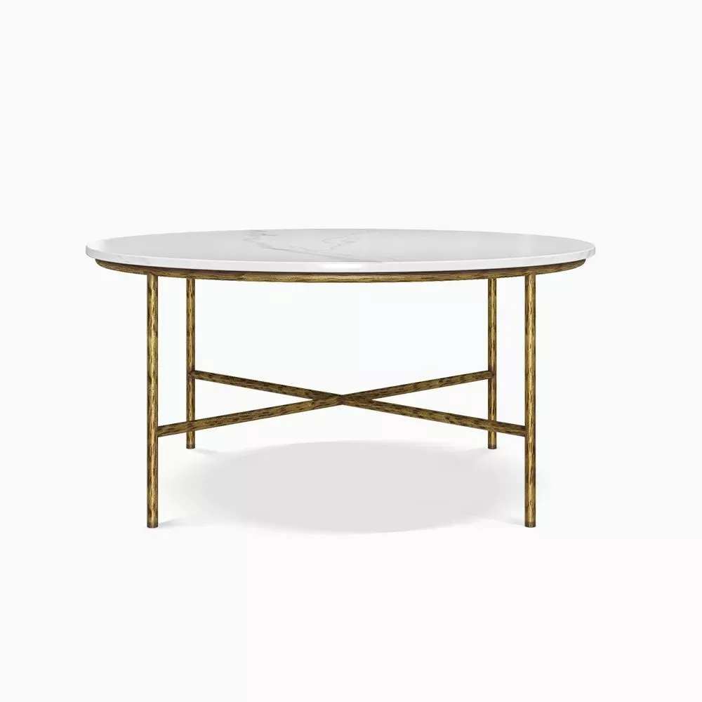 Modern Round Coffee Table, 35