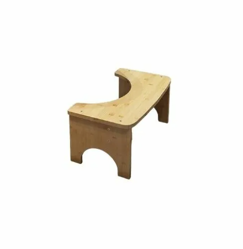 Bamboo Toilet Stool for Adults and Children - 6.5