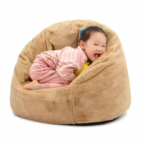 N&V Small Bean Bag Chair, Child Lovely Bean Bag Sofa, Foam Filling, Kids Gift