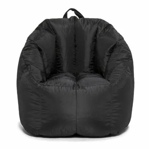 Big Joe Joey Bean Bag Chair, Smartmax, Kids/Teens, 2.5ft, Black,new