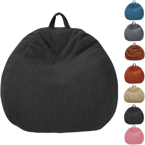 Bean Bag Chairs Cover (No Filler), Bean Bag Cover, Bean Bag for Adults, Kids, Te