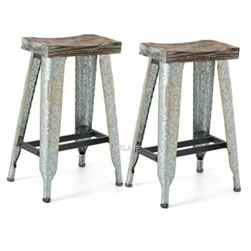 Metal Counter Height Stools Set of 2 Counter Height 23.5