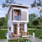 10x20 Feet Small House 3x6 Meter 1 Bed 2 Baths Shed Roof PDF Plan (A4 Hard Copy)