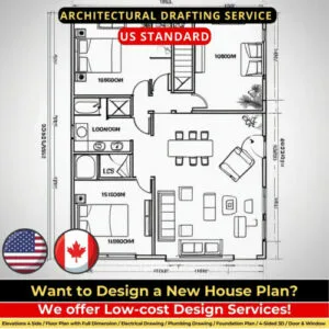 Low-cost House Plan Design Services!-Architectural House