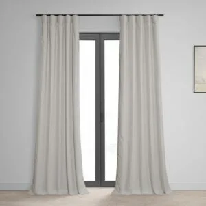 Supreme Cream Dune Textured Cotton Hotel Blackout Curtain