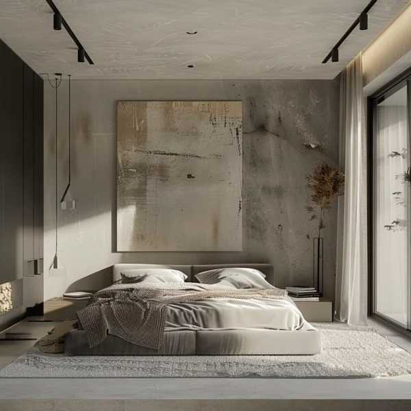 Chic Industrial Bedroom
