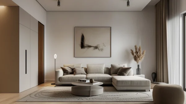 Cozy Textured Living Room