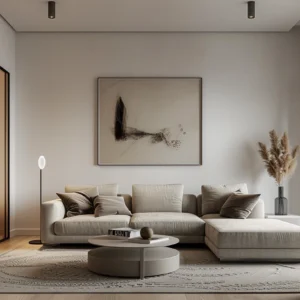 Expansive Neutral Living Room