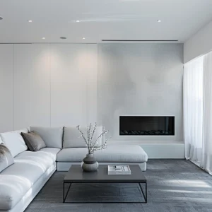 Minimalist Elegance in Living Room Design