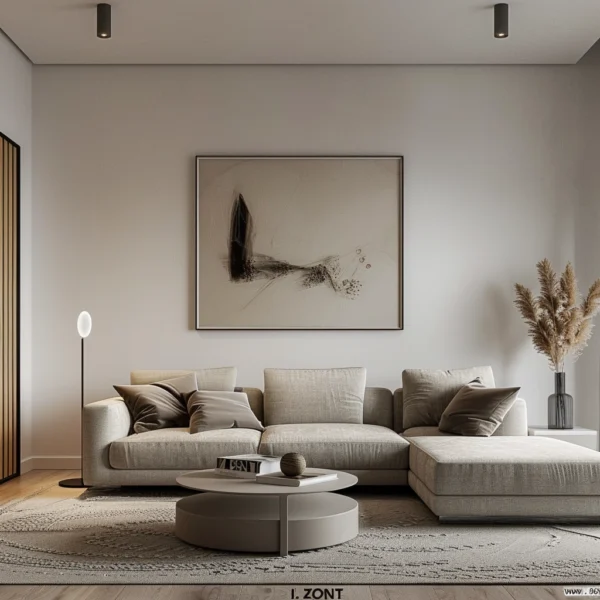 Modern Neutral Living Room