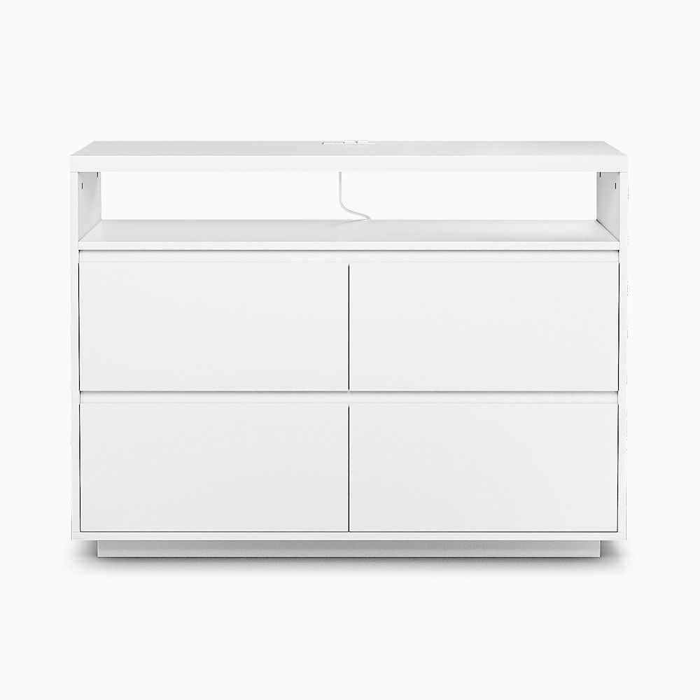 Modern 4-Drawer Double Dresser, 48