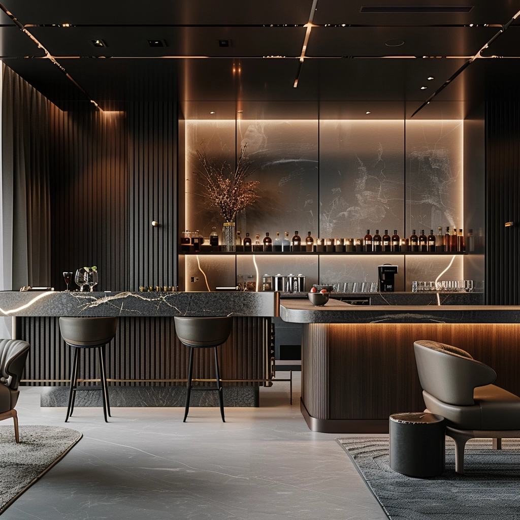 Sophisticated Contemporary Bar
