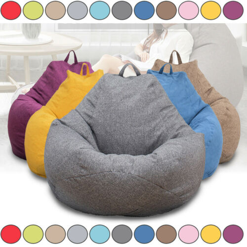 Extra Large Stuffed Animal Toy Storage Bean Bag Kids Child Bean Couch Lazy Cover